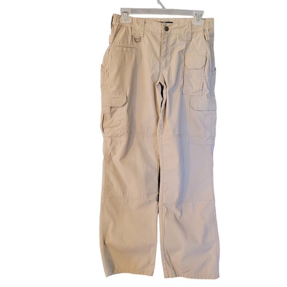 NWOT 5.11 Tactical women's khaki cargo pants - 4 - Picture 1 of 10